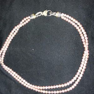 Judith Ripka Pearl Necklace, 100% Authentic.